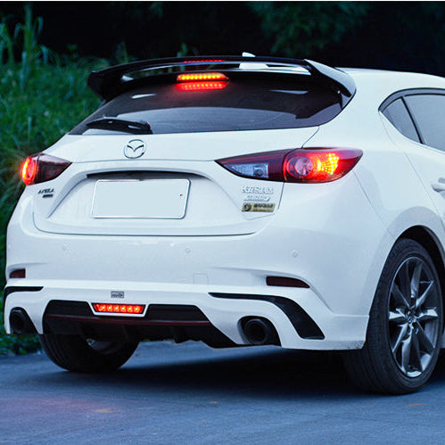 Mazda 3 Axela BM 2017 HT Style Rear Lip (5 Door Hatch Back Model)