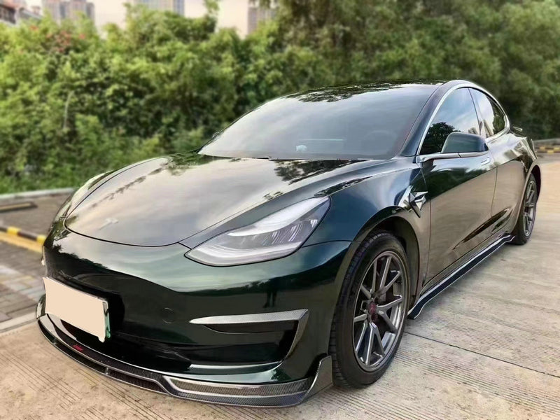 Tesla Model 3 Type CM Front bumper canard