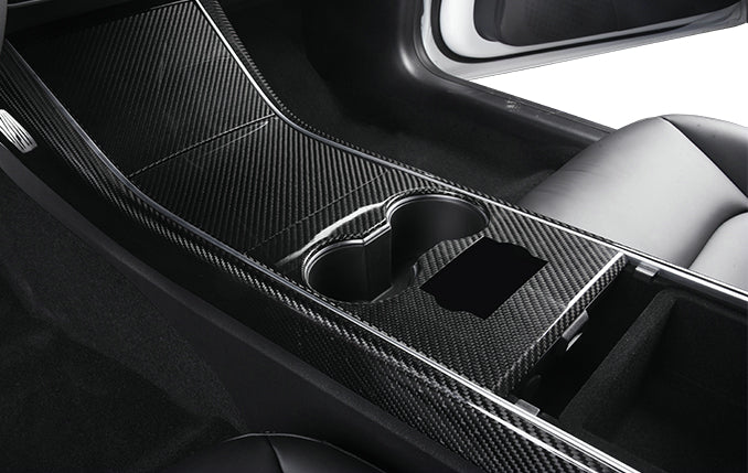 Tesla Model 3 Center console cover 3Pcs