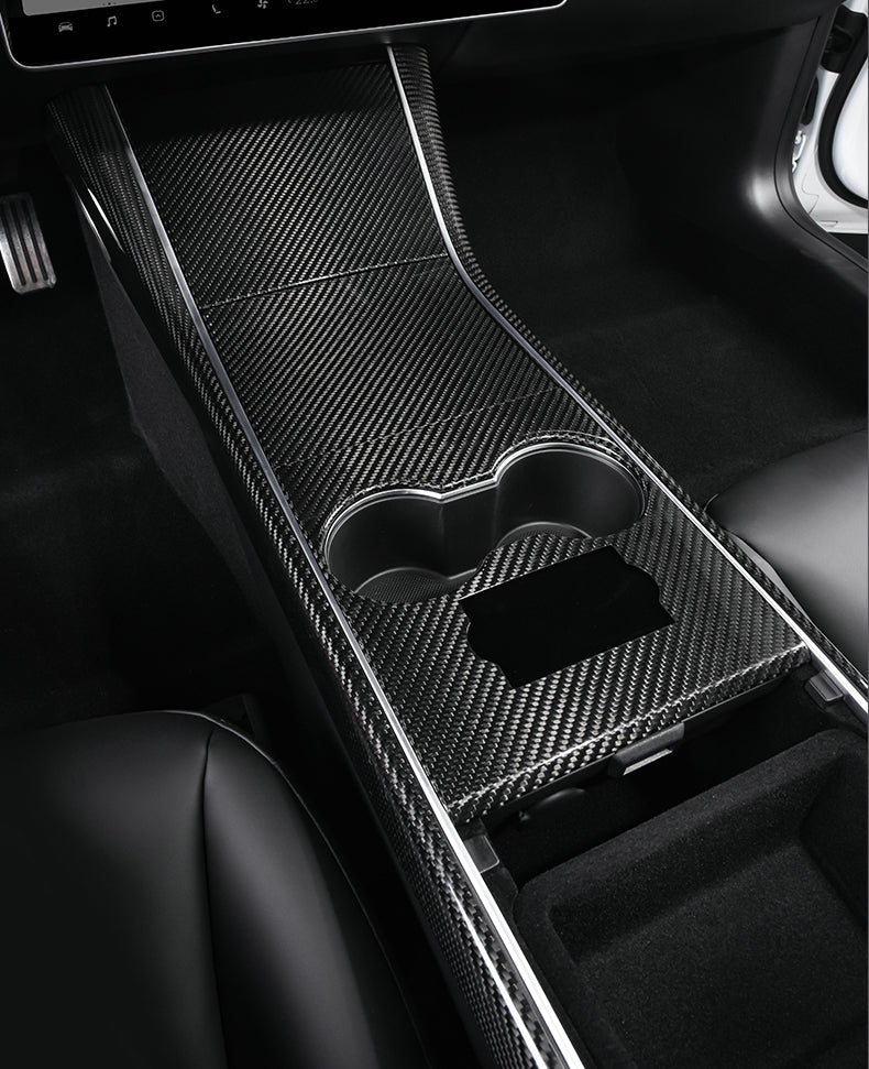 Tesla Model 3 Center console cover 3Pcs