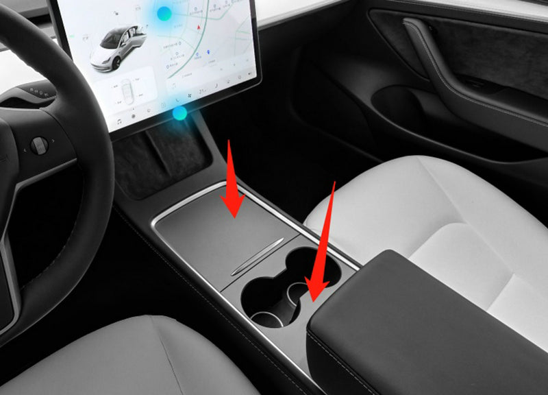 Tesla Model 3 Center console cover 2Pcs (2021 onwards)