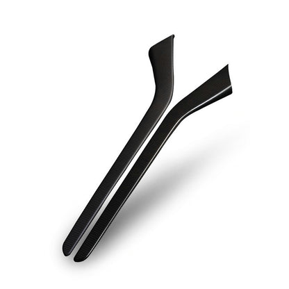Tesla Model 3 Center console side panel caps 2Pcs