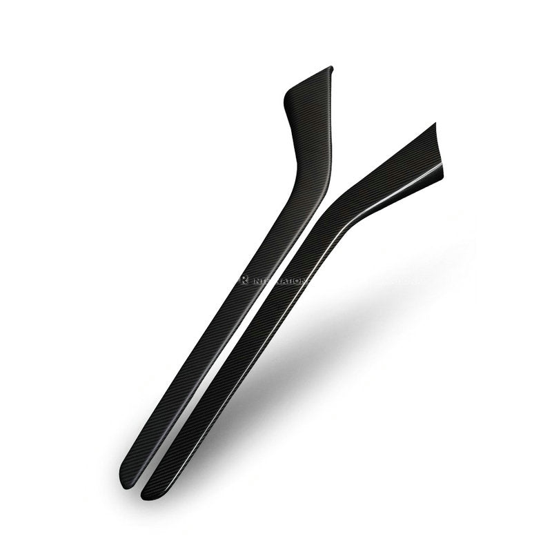 Tesla Model 3 Center console side panel caps 2Pcs