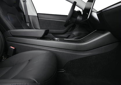 Tesla Model 3 Center console side panel caps 2Pcs