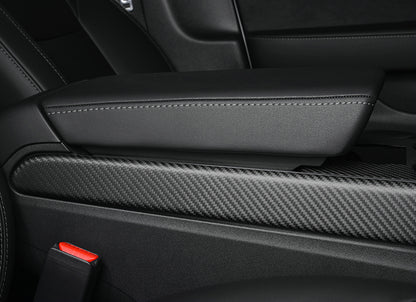 Tesla Model 3 Center console side panel caps 2Pcs