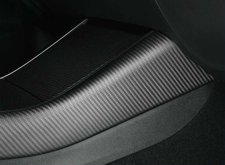 Tesla Model 3 Center console side panel caps 2Pcs