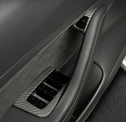 Tesla Model 3 Window & Door Switch trim Set 8Pcs LHD