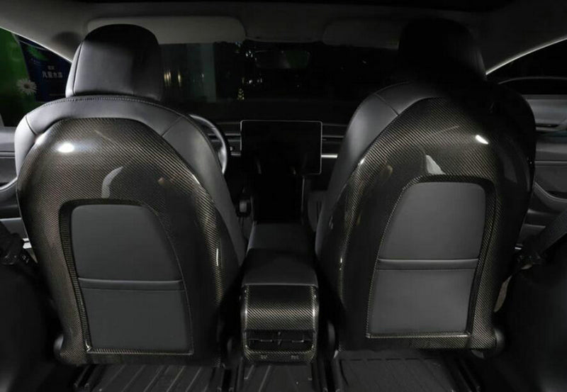 Tesla Model 3 & Y Seat Back Trim Set 2Pcs