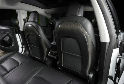 Tesla Model 3 & Y Seat Back Trim Set 2Pcs