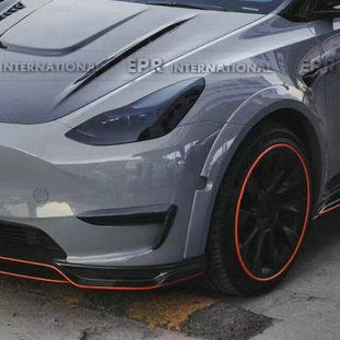 Tesla 20 onwards Model Y Type CM Front bumper canard