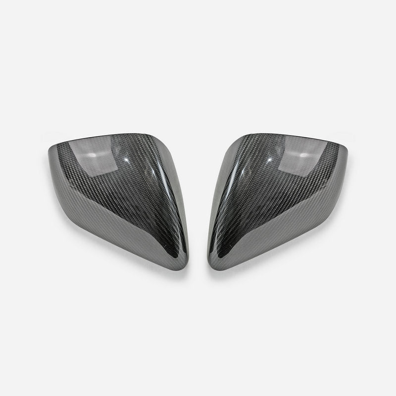 Ford Mustang 2015 Mirror Cover Stick On Type With Light Hole
