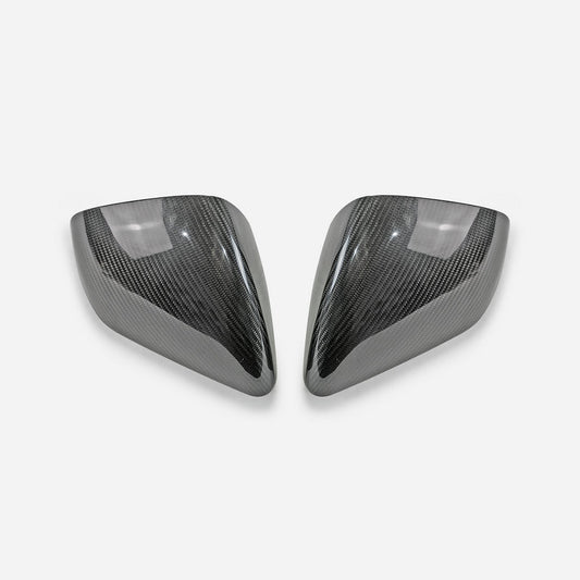 Ford Mustang 2015 Mirror Cover Stick On Type With Light Hole