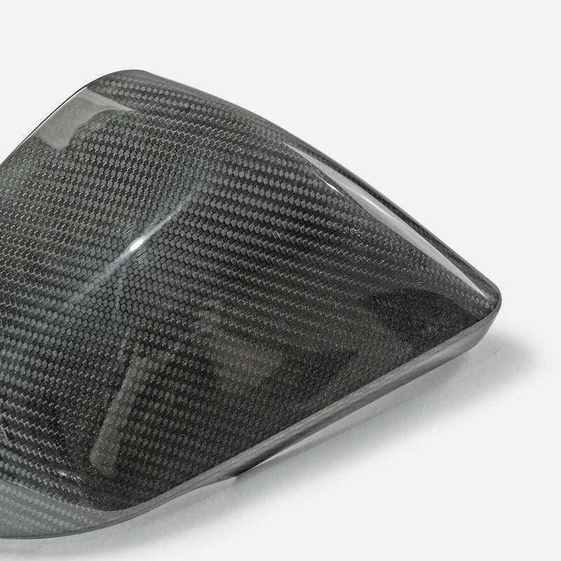 Ford Mustang 2015 Mirror Cover Stick On Type With Light Hole