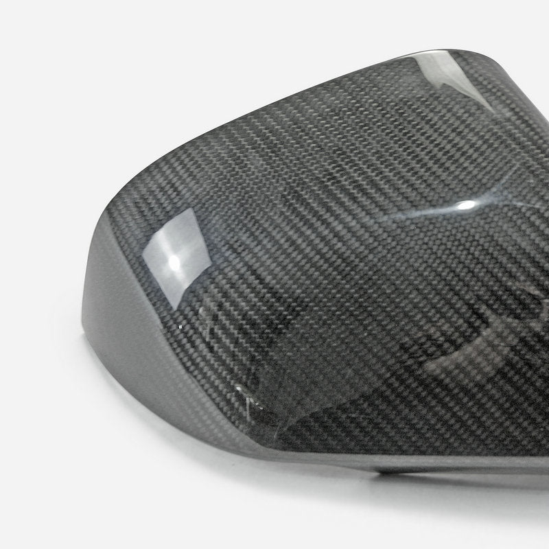 Ford Mustang 2015 Mirror Cover Stick On Type With Light Hole