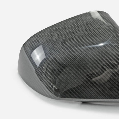 Ford Mustang 2015 Mirror Cover Stick On Type With Light Hole