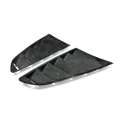 Ford Mustang 2015 GT350R Style Quarter Window Vents Louvers