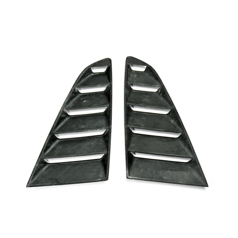 Ford Mustang 2015 GT350R Style Quarter Window Vents Louvers