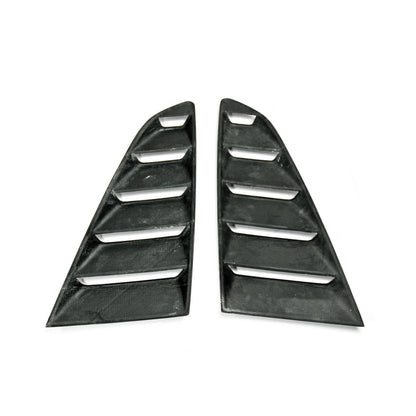 Ford Mustang 2015 GT350R Style Quarter Window Vents Louvers