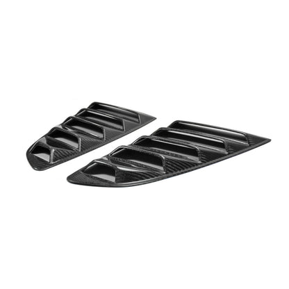 Ford Mustang 2015 GT350R Style Quarter Window Vents Louvers