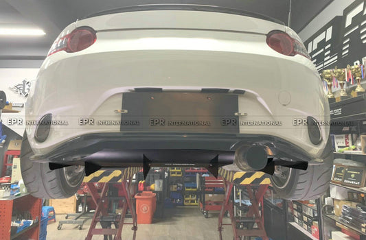 MAZDA MX5 Miata ND VE-Style Rear Diffuser (with 4pcs metal fitting)