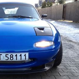 MAZDA MX5 NA MK1 Miata Vented Headlight Cover Pair (Only LHS Vented)