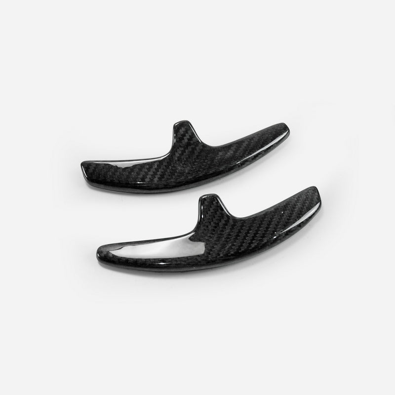 Porsche PDK Paddle Shifters (09-16 Porsche 987.2 Boxster/Cayman, 997.2 Carrera, 997.2 Turbo, 991 Carrera, 991 Turbo, 991 GT3/GT3RS, 958 Cayenne, 970 Panamera that have the factory Porsche Sport Design 2 Steering Wheel)