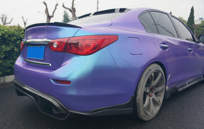 Infiniti Q50 V37 TP Style Rear Diffuser 2Pcs