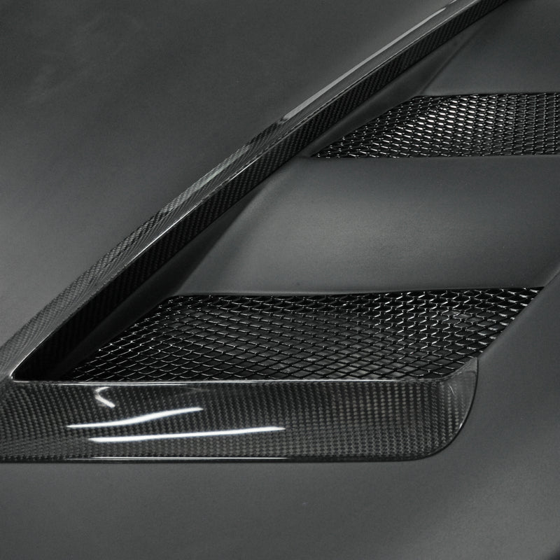 Infiniti Q50 V37 AM type vented hood duct garnish