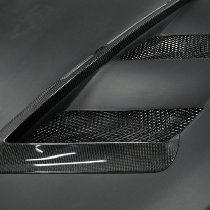 Infiniti Q50 V37 AM type vented hood duct garnish