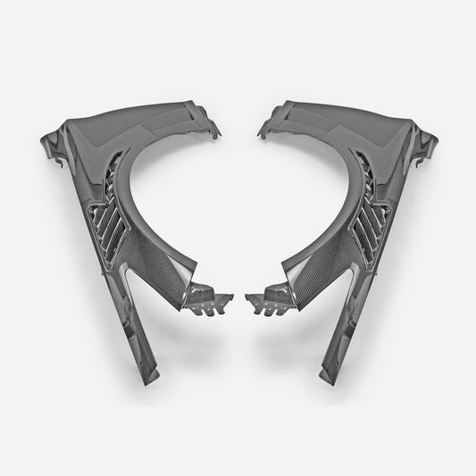 Infiniti Q50 V37 EPA ATTK type front vented fender (with upper vent)