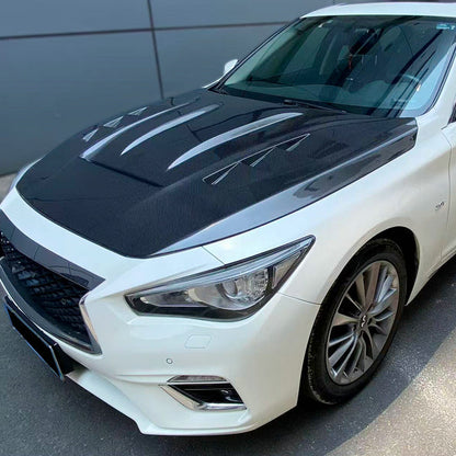 Infiniti Q50 V37 H1 Type vented hood