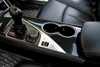 Infiniti Q50 2014+ Carbon Interior Trim 11Pcs/set (LHD only)(Driver side door cover w/o hole)