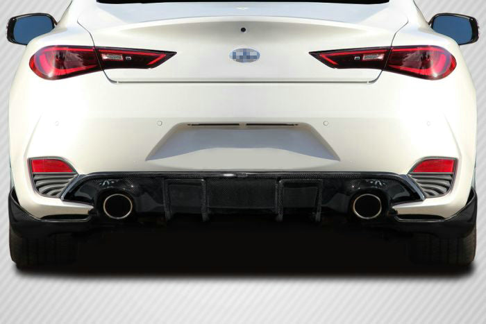 Infiniti Q60 CV37 17 onwards JS Type Rear Diffuser 3Pcs
