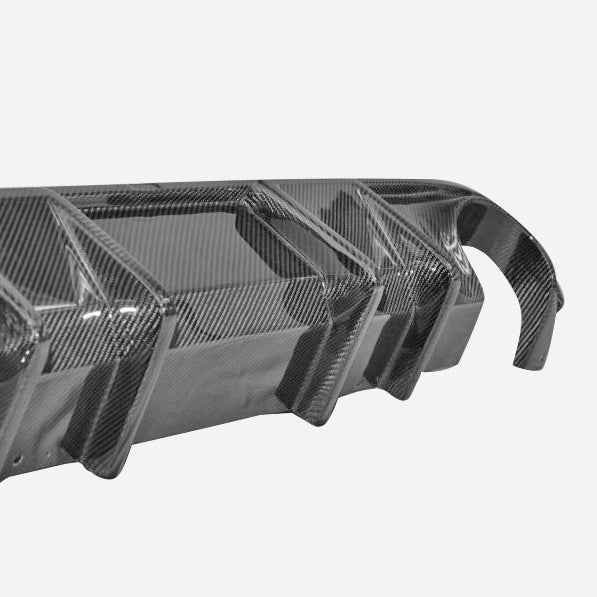 Infiniti Q60 CV37 17 onwards JS Type Rear Diffuser 3Pcs