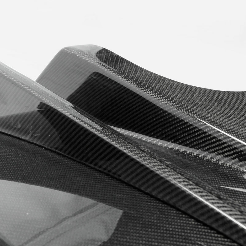 Nissan Skyline R33 GTR TS Style Type 2 Rear Diffuser w/ Metal Fitting Accessories (5pcs)