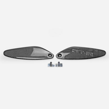 Nissan Skyline R33 GTR Spoiler 'GTR' Logo End Caps with metal clips