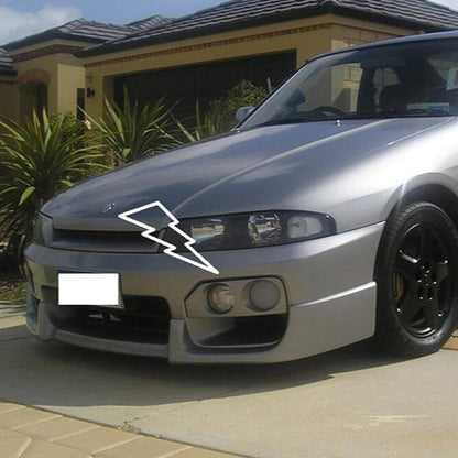 Nissan Skyline R33 Spec 2 OE Front Bumper Fog Light Cover