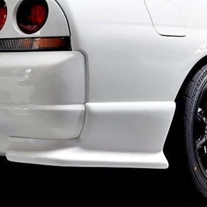 Nissan Skyline R33 GTR BCNR33 TS Type Rear bumper spat (For GTR fitment)