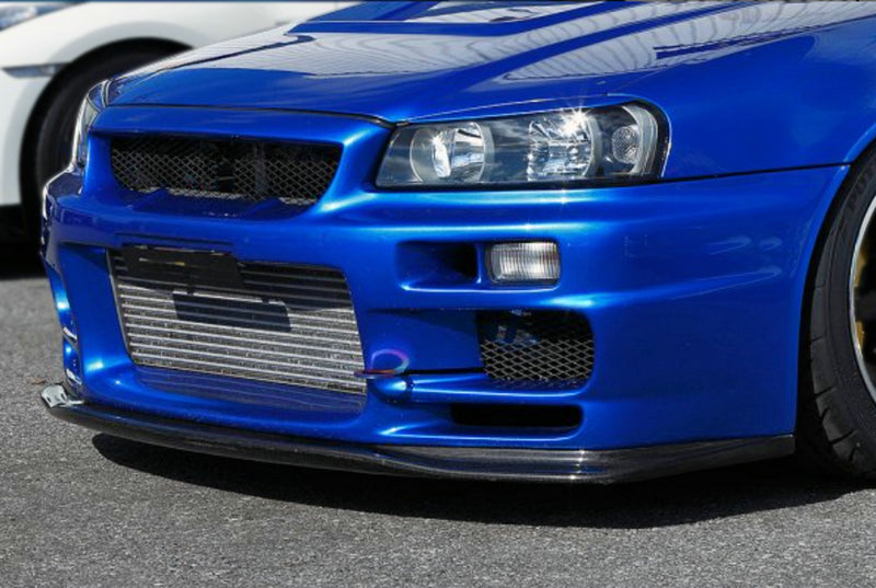 Nissan Skyline R34 GTR TS type front lip diffuser