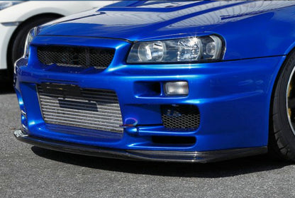 Nissan Skyline R34 GTR TS type front lip diffuser