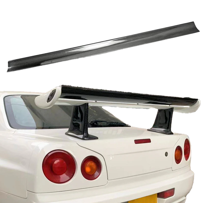Nissan Skyline Skyline R34 GTR OEM Spoiler EPA Style Rear Small Blade (For geunine OEM spoiler)