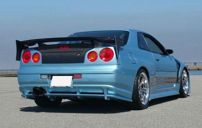 Nissan Skyline R34 GTR GTT DL Type Trunk  (with Brake Light Hole, with Key hole)