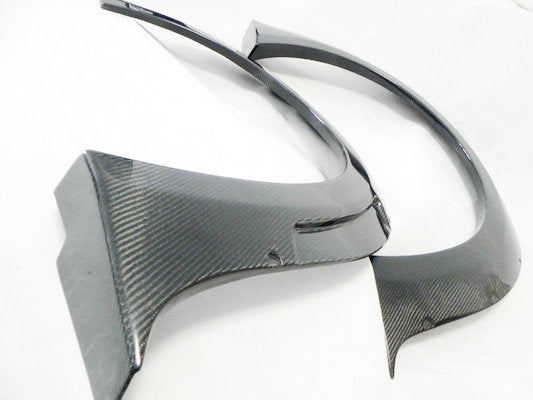Nissan R35 WALD Style Rear Fender Extention for OE side skirt