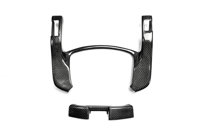 Nissan R35 GTR center gauge bezel set (2 pcs)(LHD)