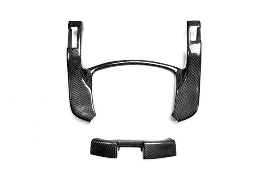 Nissan R35 GTR center gauge bezel set (2 pcs)(LHD)
