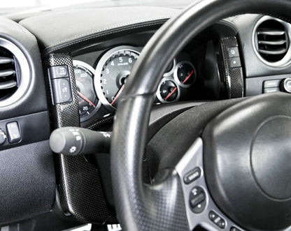 Nissan R35 GTR center gauge bezel set (2 pcs)(LHD)