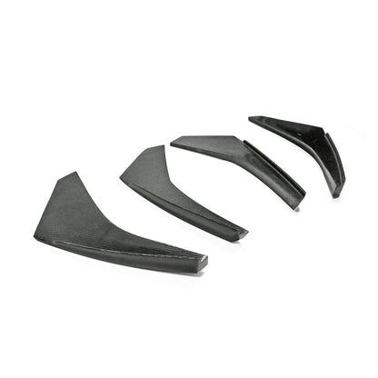 Nissan R35 GTR 2012 On front bumper canard (For OEM Front Bumper)