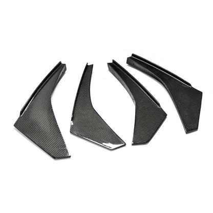 Nissan R35 GTR 2012 On front bumper canard (For OEM Front Bumper)