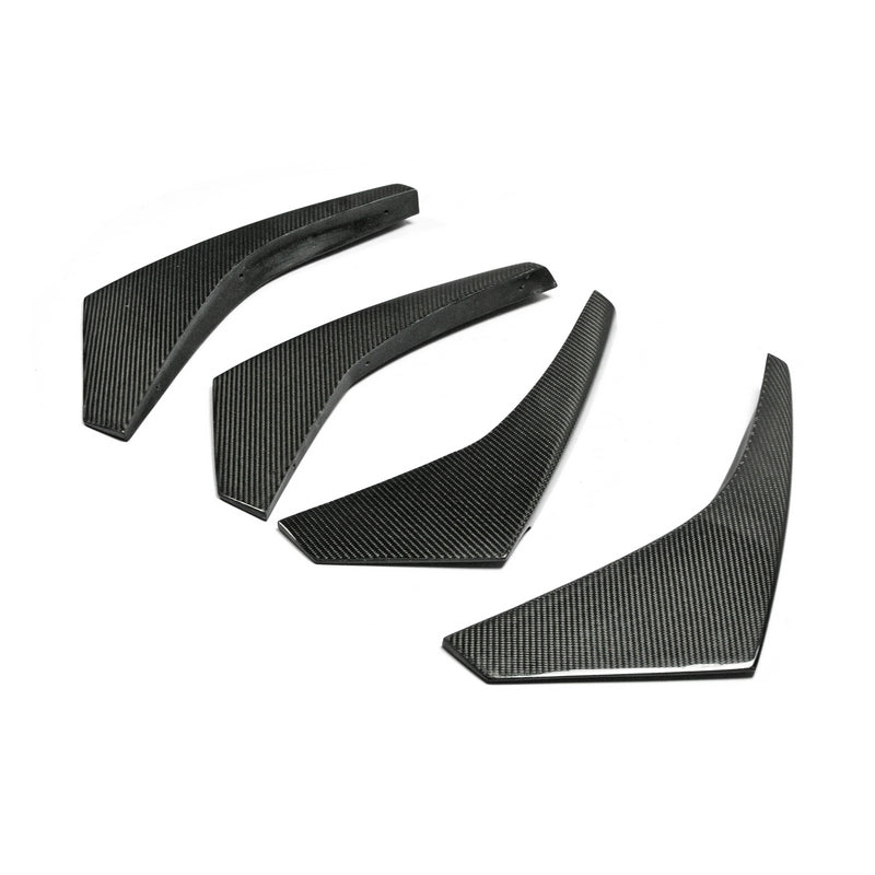 Nissan R35 GTR 2012 On front bumper canard (For OEM Front Bumper)