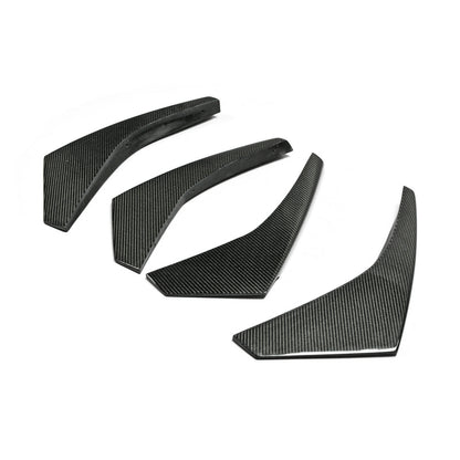 Nissan R35 GTR 2012 On front bumper canard (For OEM Front Bumper)